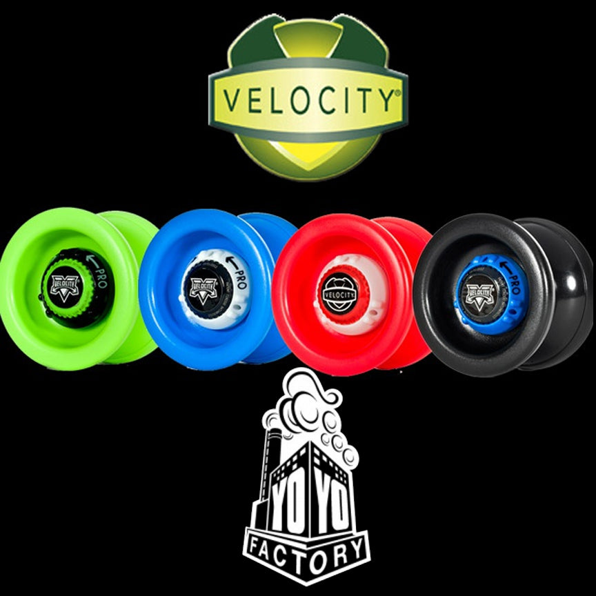 YoYoFactory Velocity Yo-Yo - Adjustable String Gap Green