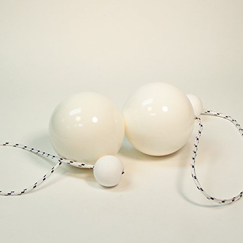 Play Pair of Contact GIGA Poi with 100mm Stage Ball