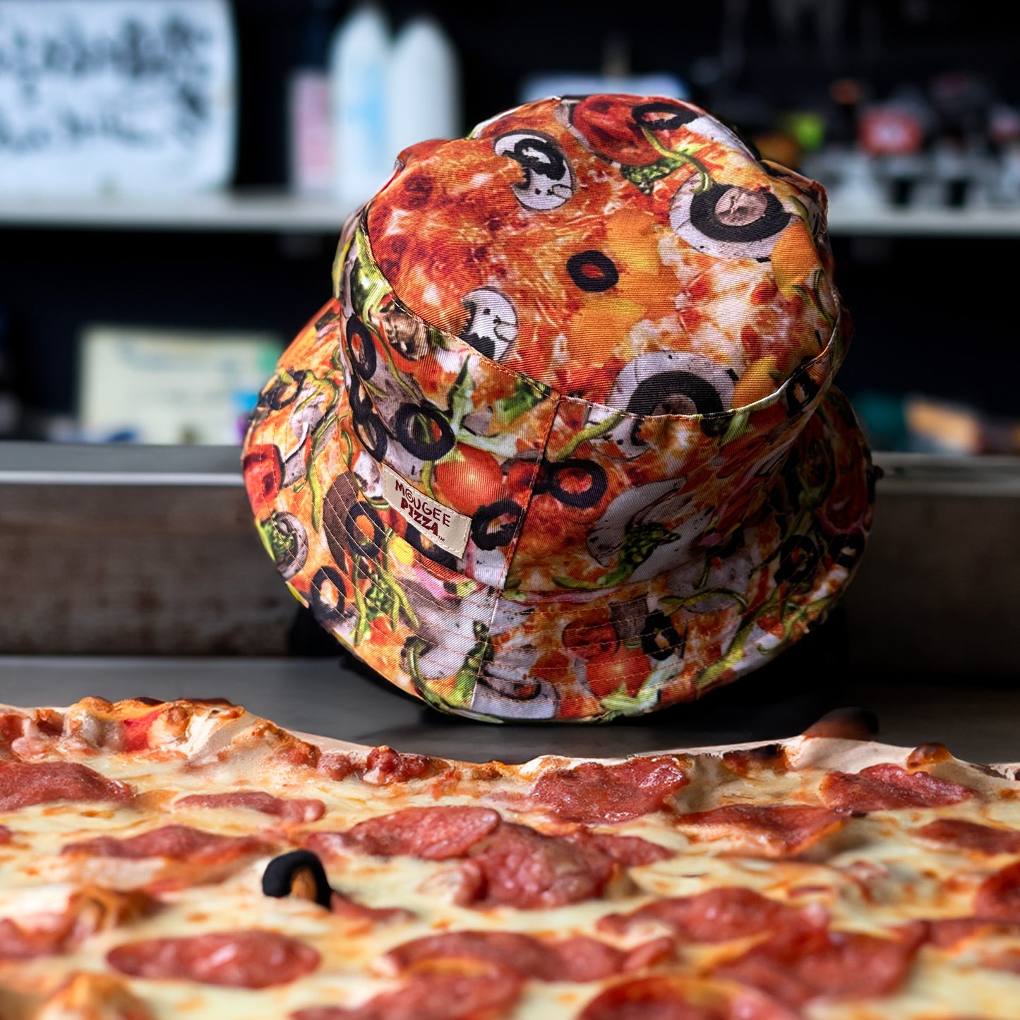 Mougee Reversible Bucket Hat - One size fits all