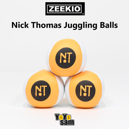 Zeekio Nick Thomas Signature Juggling Ball Set - 4 Panel 95g 63.5mm - Set of 3