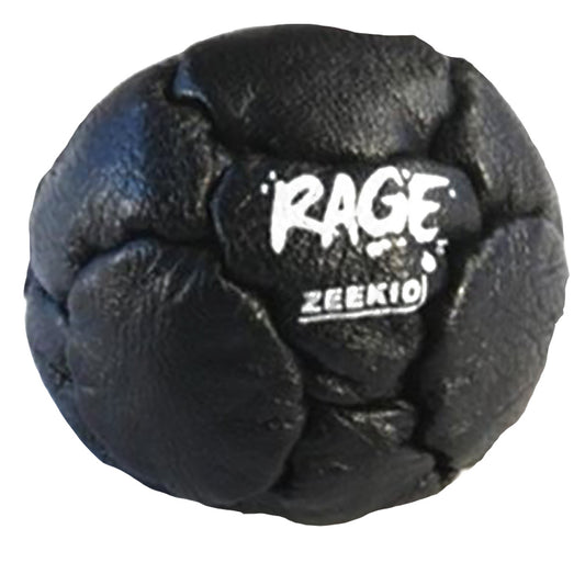 Zeekio -The Rage- 12 Panel Genuine Leather Footbag - Hacky Sack
