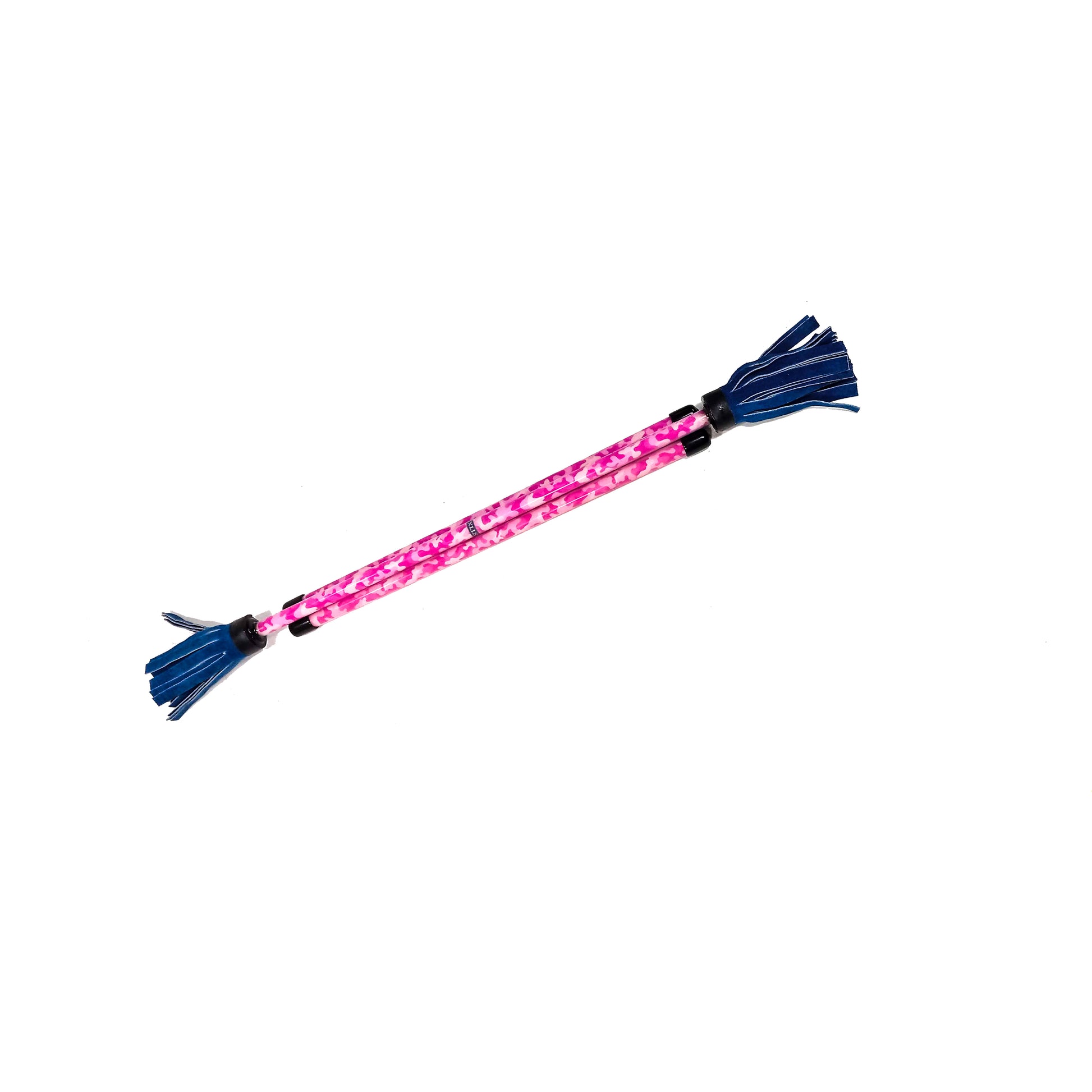 Z-Stix Professional Juggling Flower Sticks/Devil Sticks and 2 Hand Sticks,  High Quality, Beginner Friendly - Solid Series (Kid, Purple)
