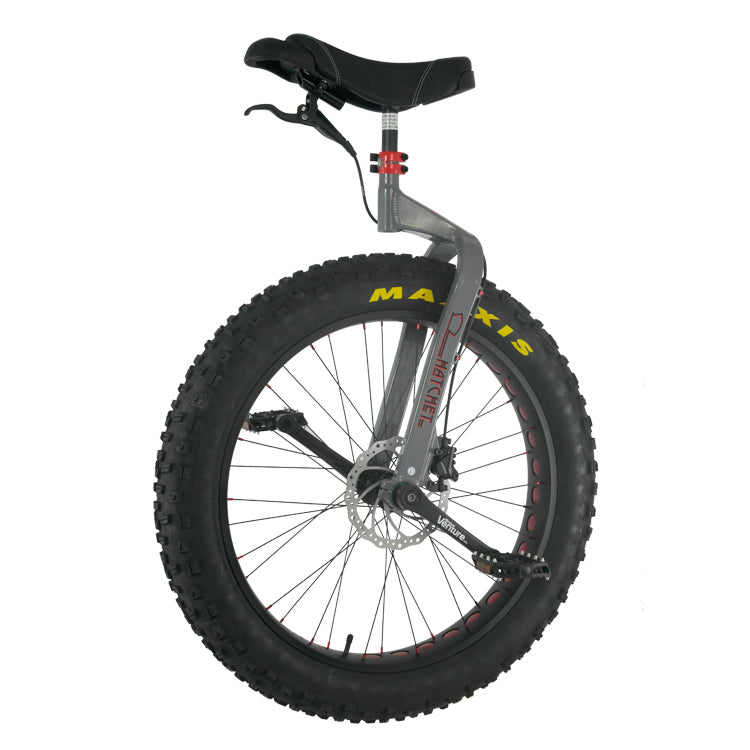 Nimbus Hatchet 26" Mountain Unicycle - Maxxis Minion FBR Tire (Grey Frame)