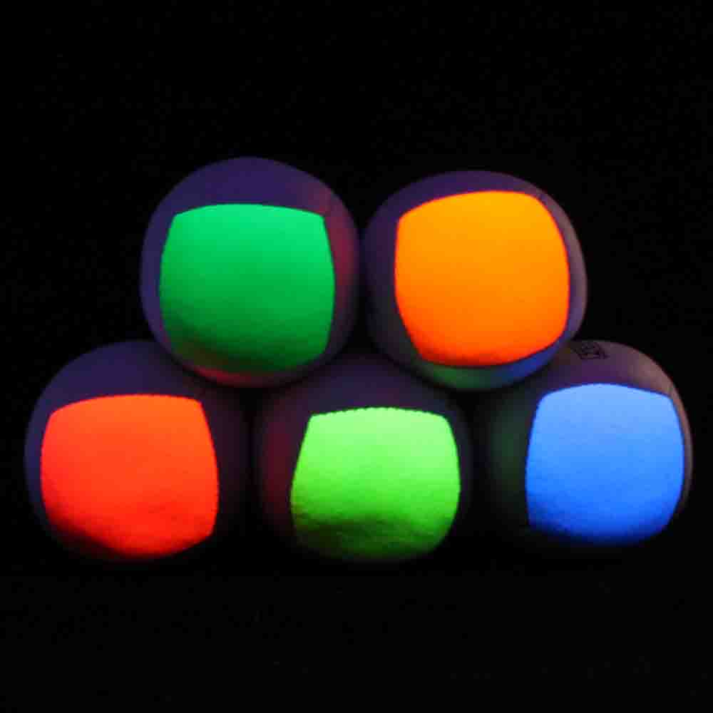 Zeekio Beginner Juggling Scarves Set of 3 (Orange Green Purple)