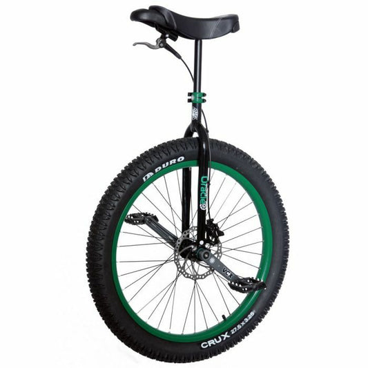 Nimbus 27.5" Oracle Unicycle - Mountain - Green Rim, Black Frame