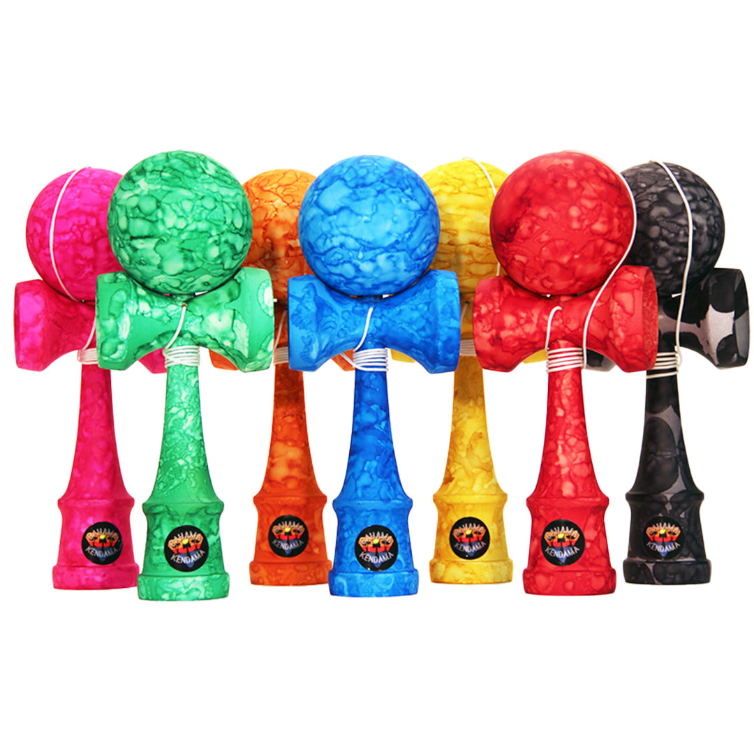 Bahama Kendama Tide kendama - Vibrant colored and Rubber paint